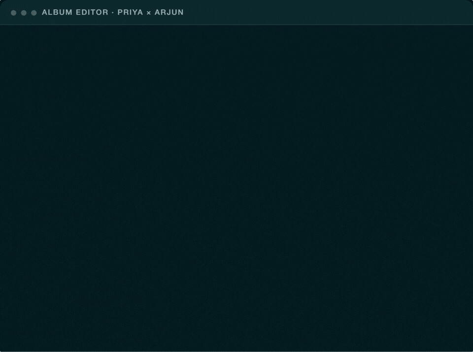 Elite Album Interface